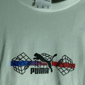 White Marc Ecko logo t shirt